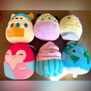 Squishmallows- bundle of 6